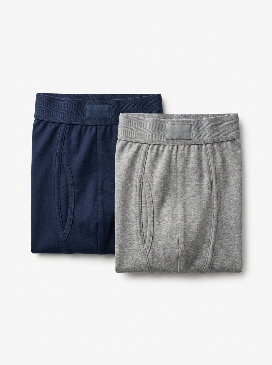 Supima Cotton Boxer Briefs - 2 Pack